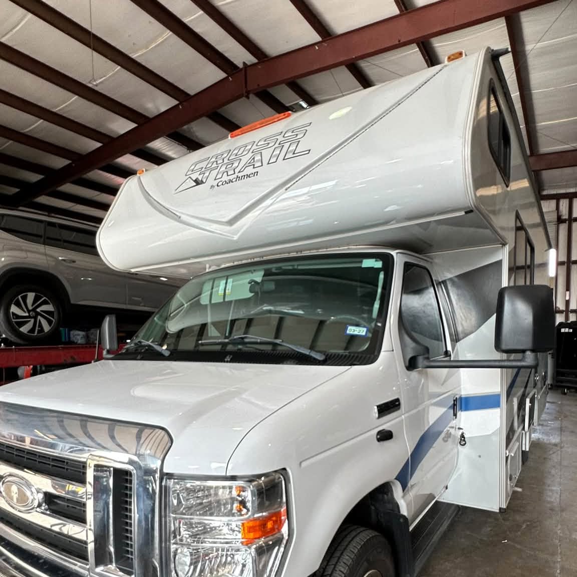 Motorhomes fit through the door